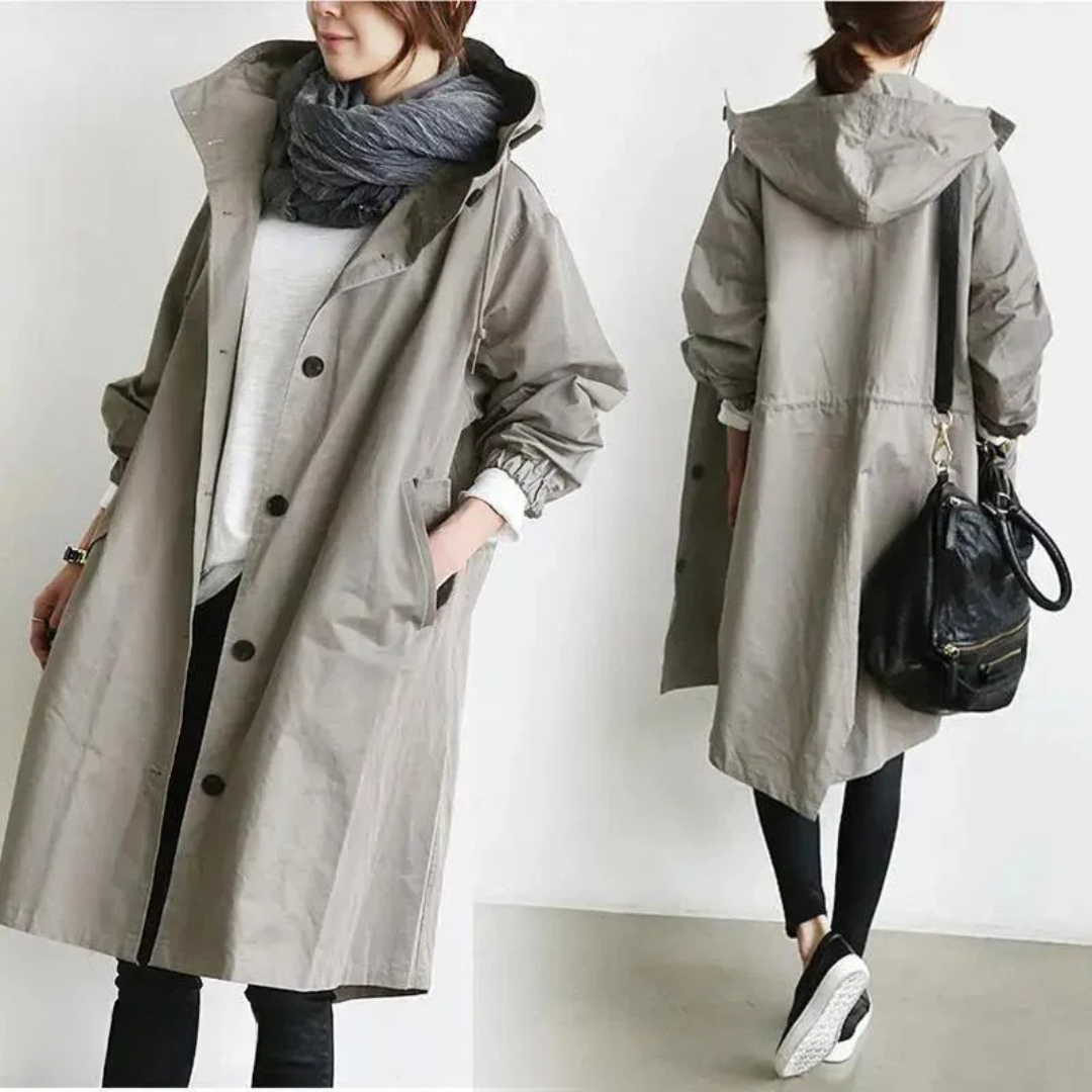 Beckett™ Stylish Windbreaker Trenchcoat