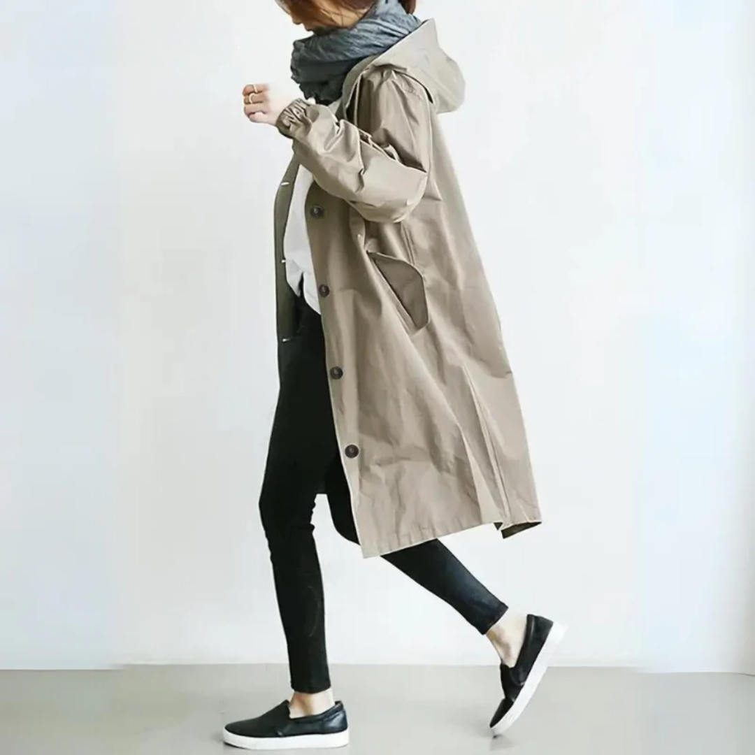 Beckett™ Stylish Windbreaker Trenchcoat