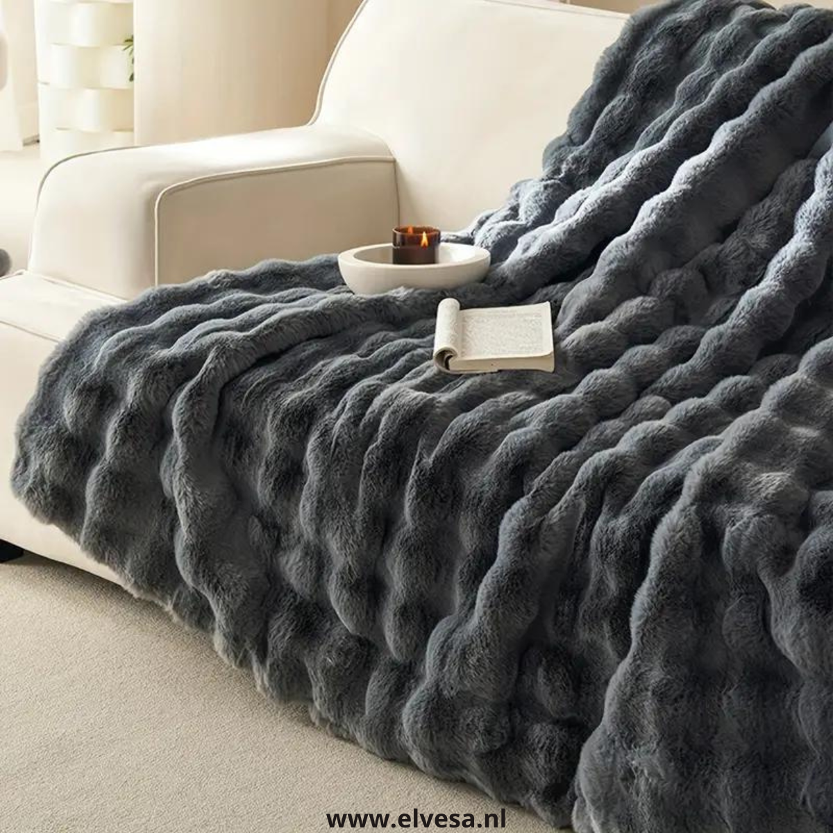 Dubbelzijdige Fleece Deken | 50% Korting.