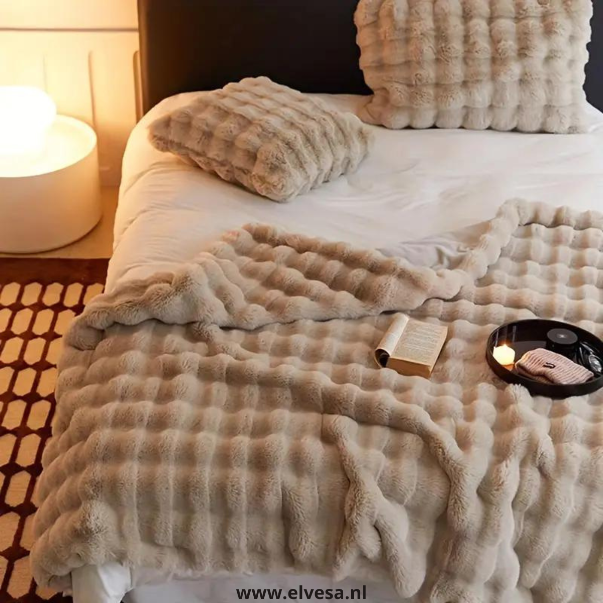 Dubbelzijdige Fleece Deken | 50% Korting.