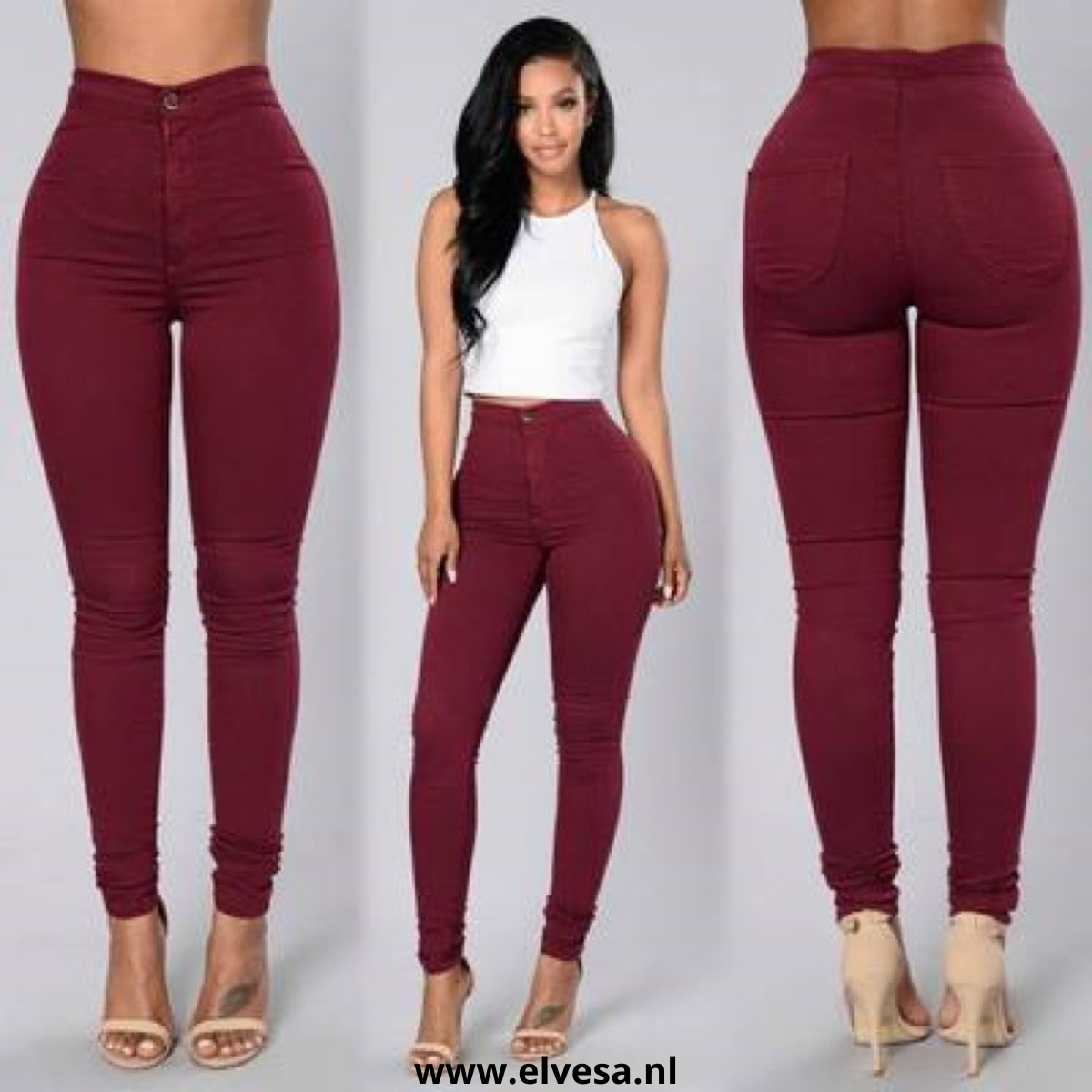 Stretch Dames Broek| 1+1 GRATIS