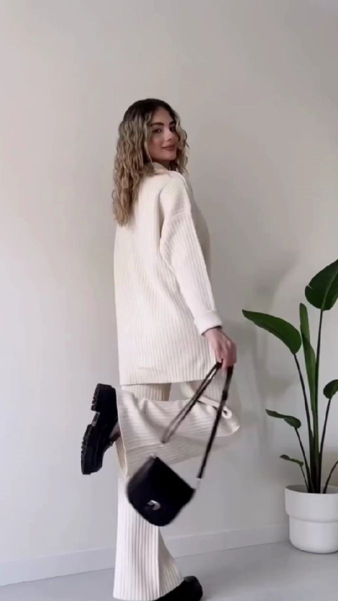 Casual Tweedelige Damespak