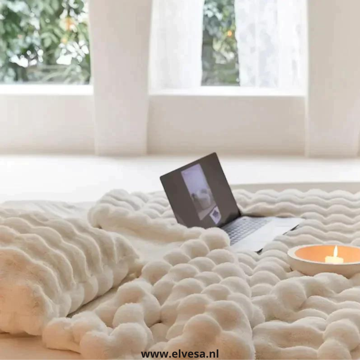Dubbelzijdige Fleece Deken | 50% Korting.
