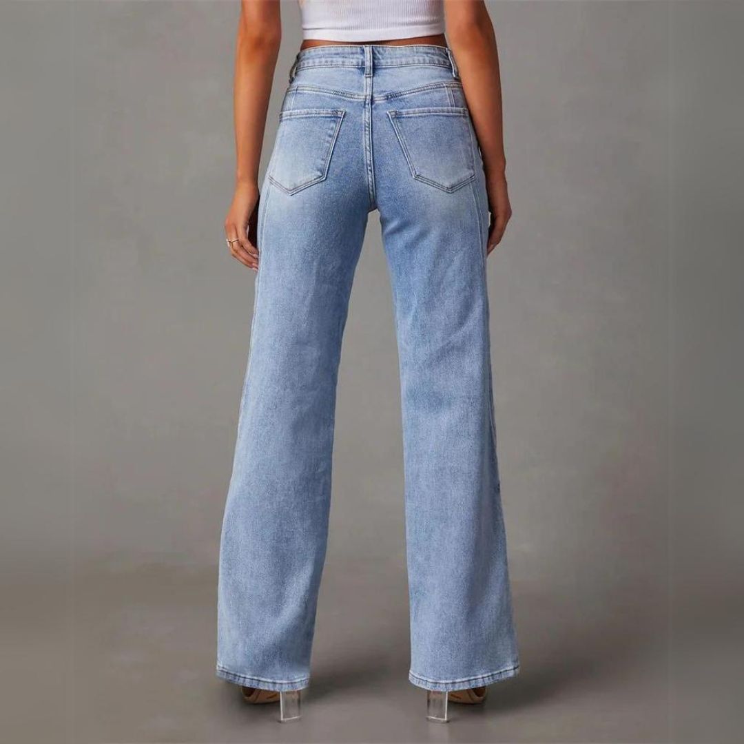 Amanda™ - Flared Denim Jeans