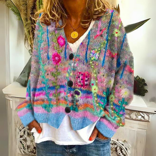 Hanna - Warm and modern cardigan