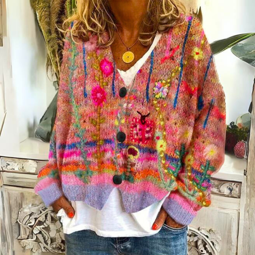Hanna - Warm and modern cardigan