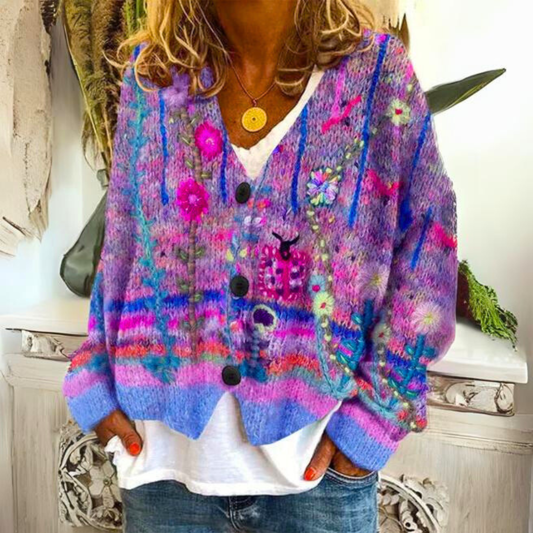 Hanna - Warm and modern cardigan