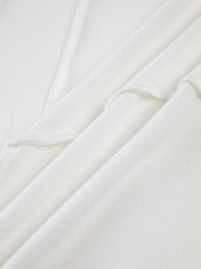 Molly - Basic Piping Long Sleeve Top