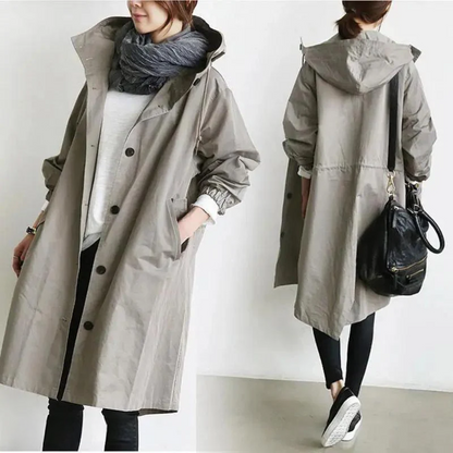 Beckett™ Stylish Windbreaker Trenchcoat