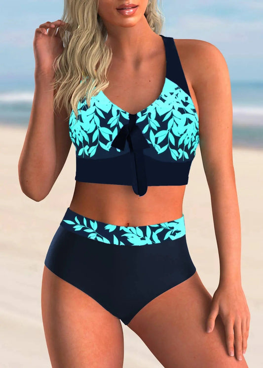 Kiara | Women's High-Waist Tankini Two-Piece Swimwear