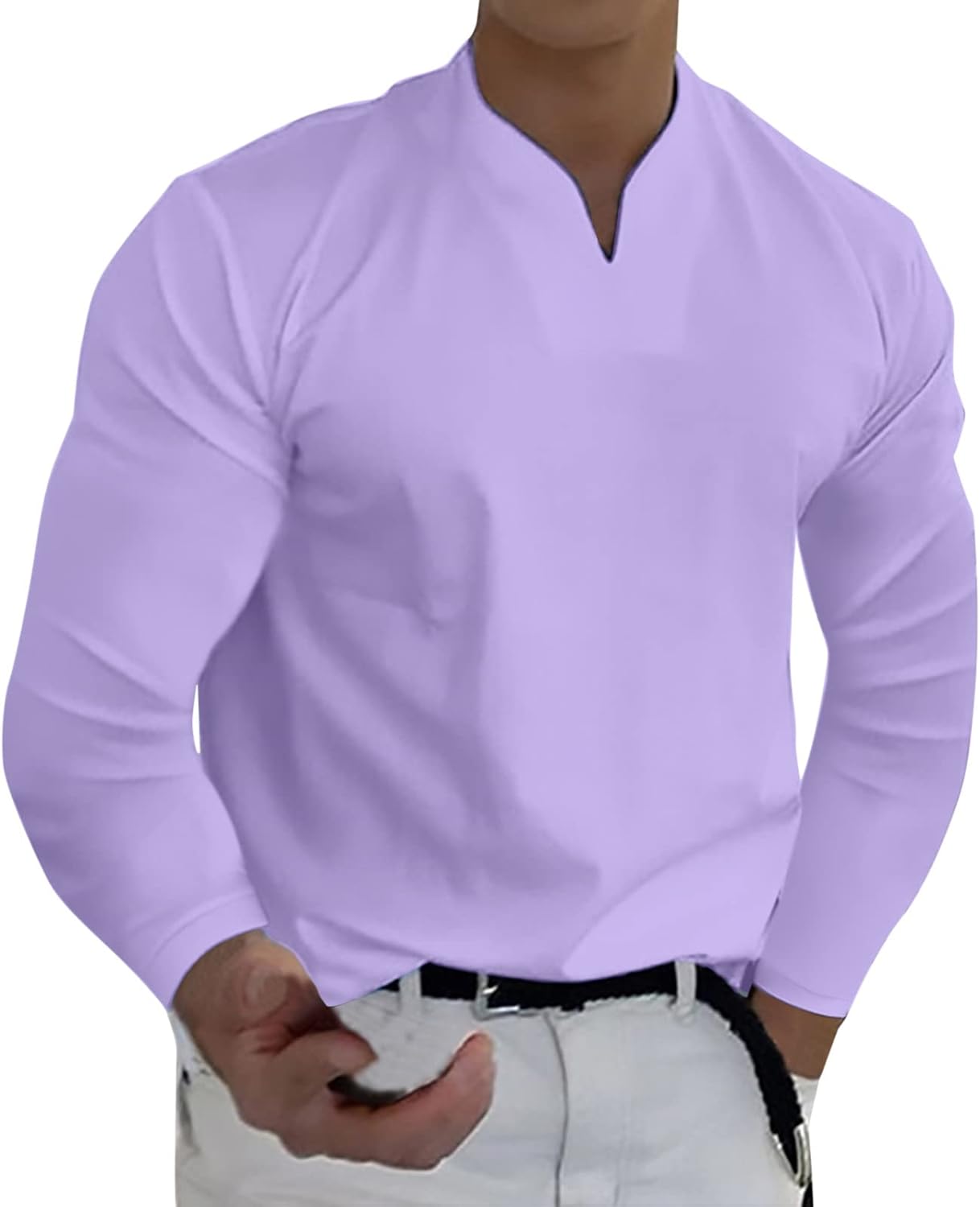 Lange Mouwen Heren Vintage Top | 1+1 GRATIS!