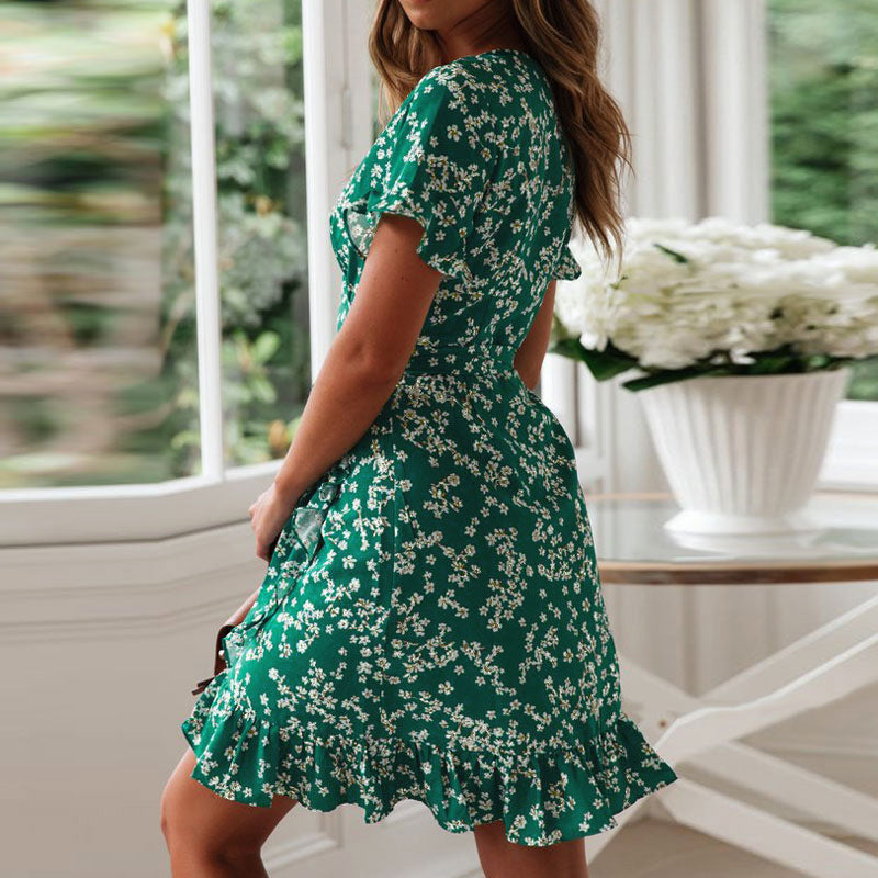 Aliyah | Floral Print Mini Dress