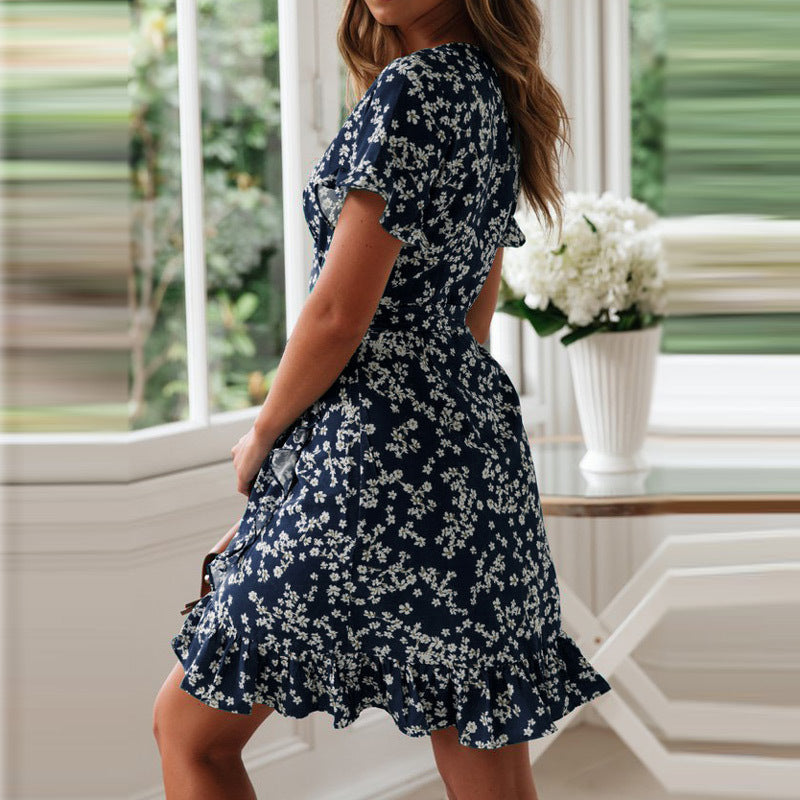 Aliyah | Floral Print Mini Dress