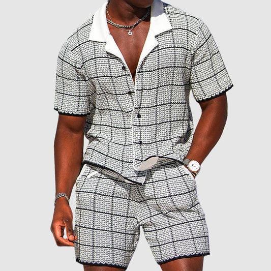 Pablo | Men's Casual Polo Shirt and Shorts Set