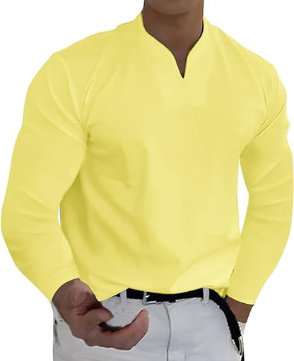 Lange Mouwen Heren Vintage Top | 1+1 GRATIS!