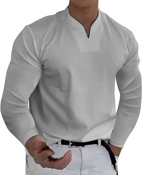 Lange Mouwen Heren Vintage Top | 1+1 GRATIS!