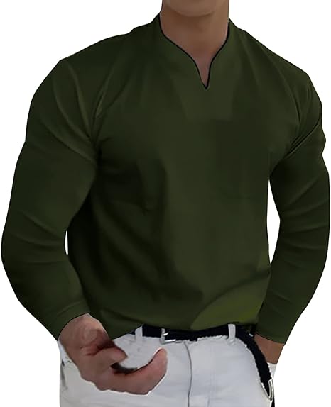 Lange Mouwen Heren Vintage Top | 1+1 GRATIS!