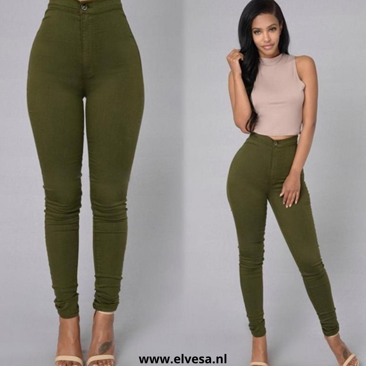 Stretch Dames Broek| 1+1 GRATIS