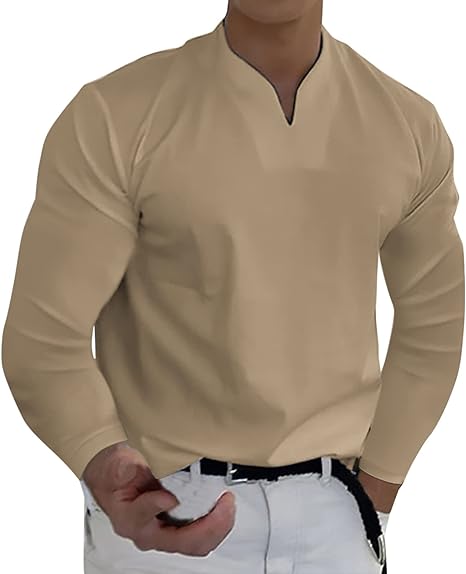 Lange Mouwen Heren Vintage Top | 1+1 GRATIS!