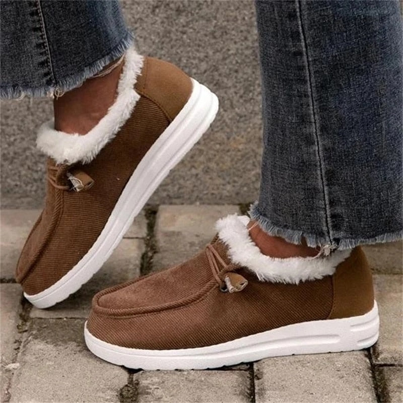 Furry Winter Snowboots | 50% Korting