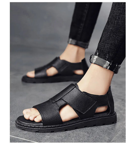 Tristan | Men's Lightweight Hook and Loop Sandals