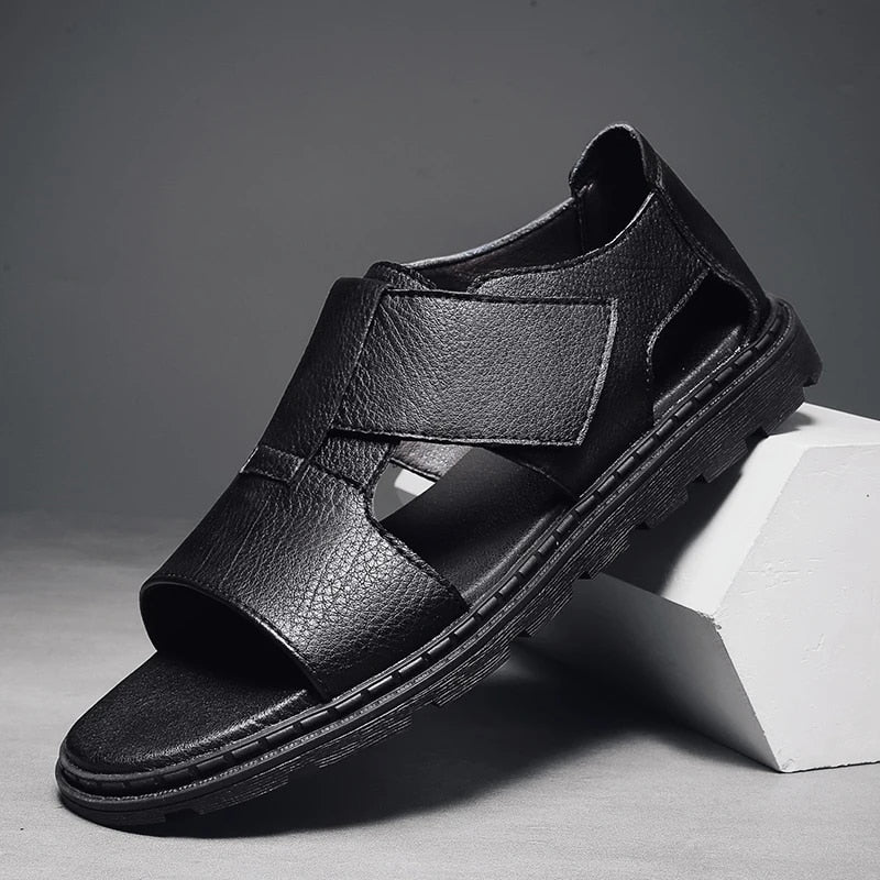 Tristan | Men's Lightweight Hook and Loop Sandals