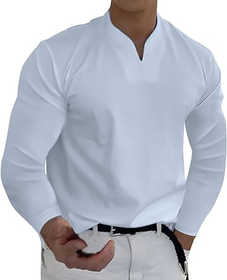 Lange Mouwen Heren Vintage Top | 1+1 GRATIS!