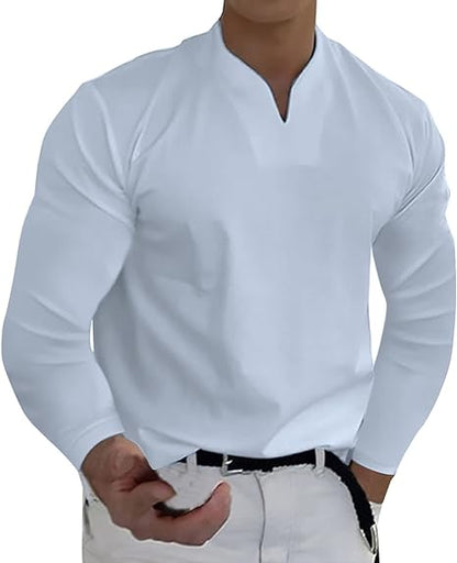 Lange Mouwen Heren Vintage Top | 1+1 GRATIS!