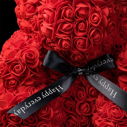 RozenTeddybeer met licht | Perfect Valentijn cadeau