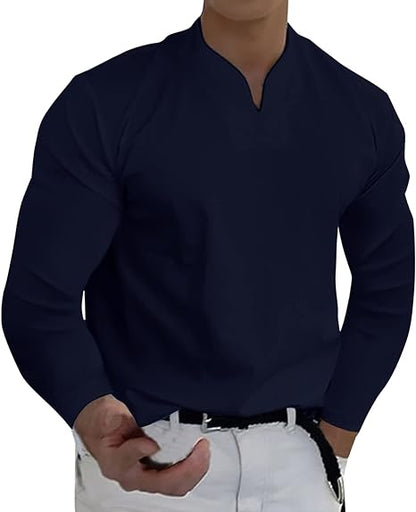 Lange Mouwen Heren Vintage Top | 1+1 GRATIS!