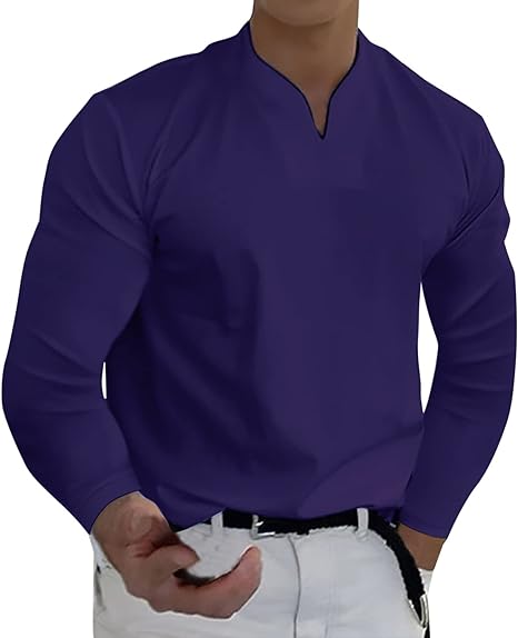 Lange Mouwen Heren Vintage Top | 1+1 GRATIS!