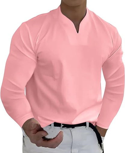Lange Mouwen Heren Vintage Top | 1+1 GRATIS!