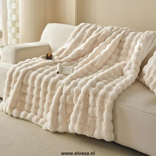 Dubbelzijdige Fleece Deken | 50% Korting.